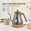 PSE205 Hand brewed coffee pot 1000W electric kettle instrument type dial thermometer kettle goose neck coffee teapot 1.0L 360 degrees rotating base se