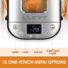 PSMBF003 Gluten free toaster 15in1 automatic toaster 2.8 inch LED 15h timer 2 lbs 1.51 lbs 1 lb American bread Italian, French bread