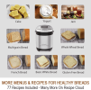 PSKA8520 29in1 Smart Bread machine gluten free set 2 lbs 1.5 lbs 1 lb bread homemade cycle whole wheat bread oven and toaster American bread