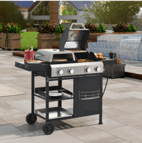 Grill And Griddle Combo