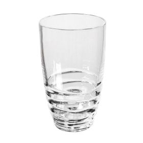 Swirl Acrylic Glasses Drinking Set of 4 (20oz), Plastic Drinking Glasses, BPA Free Cocktail Glasses, Drinkware Set, Hi Ball Plastic Water Tumblers