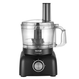 VEVOR Food Processor, 7-Cup Vegetable Chopper for Chopping, Mixing, Slicing, and Kneading Dough