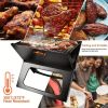 Foldable unit suitable for camping cookware, compact and lightweight outdoor cooking equipment, Outdoor portable barbecue stove