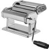 VEVOR Pasta Maker Machine, 9 Adjustable Thickness Settings Noodles Maker, Stainless Steel Noodle Rollers and Cutter, Manual Hand Press